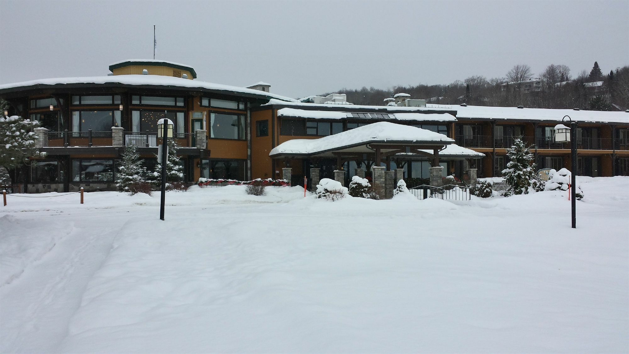 Le Manoir Du Lac Delage Stoneham Eksteriør billede