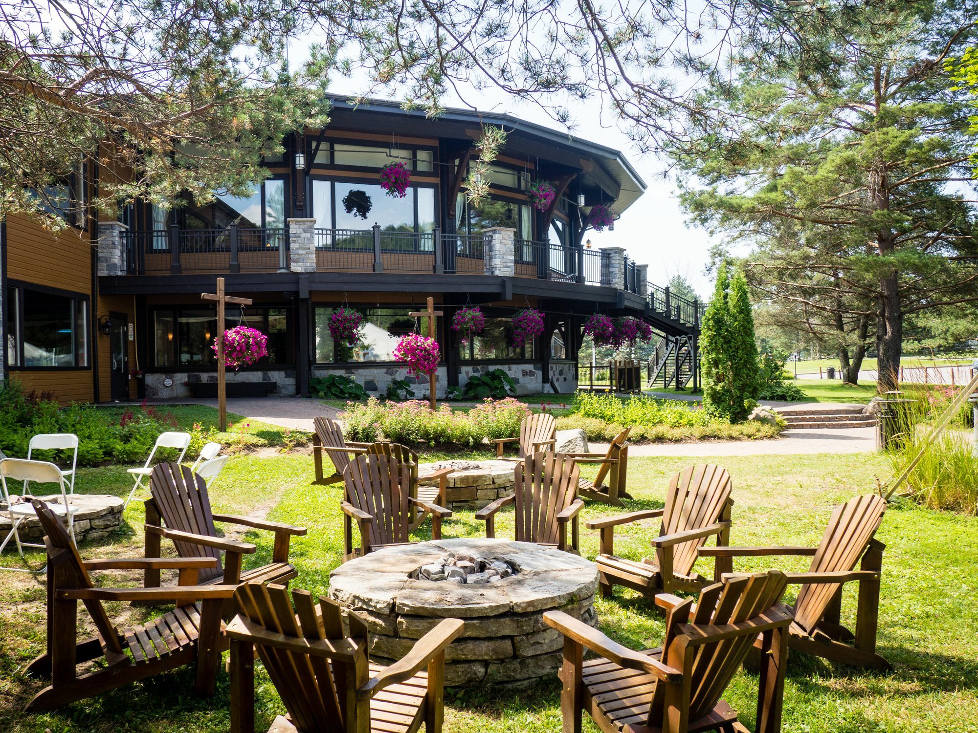 Le Manoir Du Lac Delage Stoneham Eksteriør billede